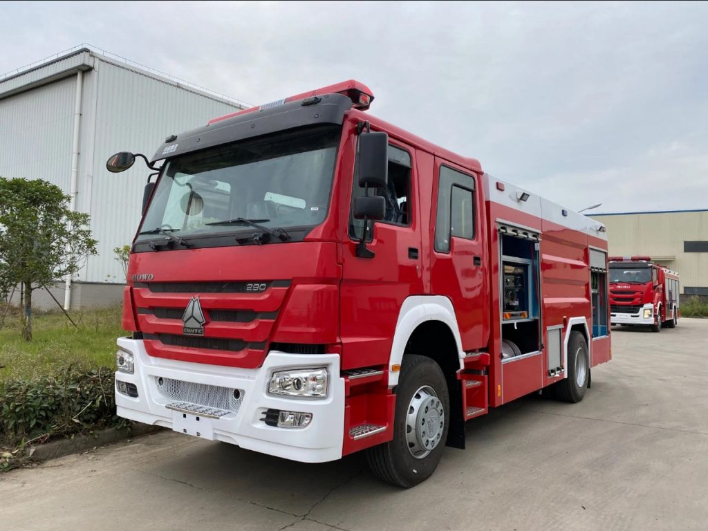 HOWO  6X4 12000L Fire Rescue Truck插图