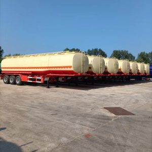 3 Axles 40000L 3 Compartments Fuel Tanker Trailer for Sale (3)