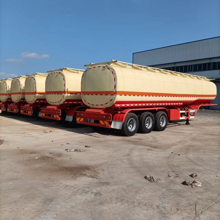 3 Axles 40000L 3 Compartments Fuel Tanker Trailer for Sale (4)