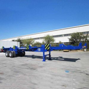 3 Axles 40FT Skeleton Container Chassis Semi Trailer (2)