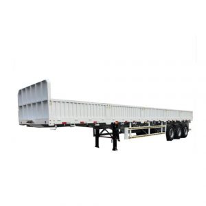 3 Axles Drop Side Trailer with 800mm Height Side Walls