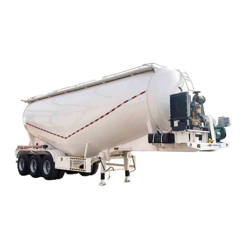 45T 3 Axles Cement Bulk Pneumatic Tanker Trailer-00