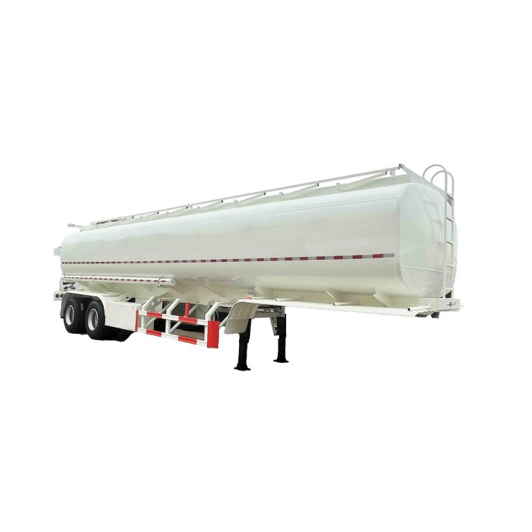 Bogie Suspension Petrol Fuel Tanker Semi Trailer-5