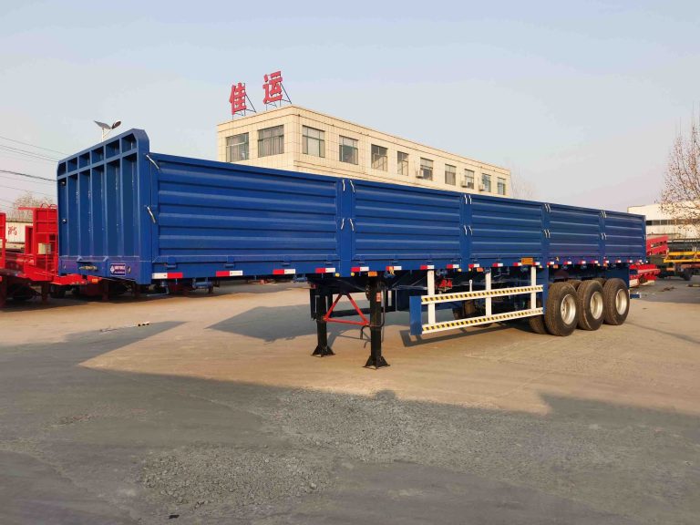 side wall cargo semi trailer